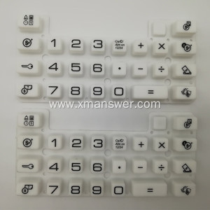 Waterproof and Dustproof Overmolded Silicone Rubber Keypad